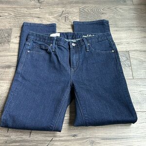Gap real straight jeans